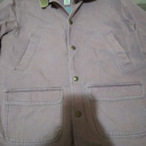 Dusty Purple Lilac L.L.Bean Denim Jacket